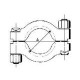 ABRAÇADEIRA CLAMP TC BAIXA E ALTA PRESSÃO